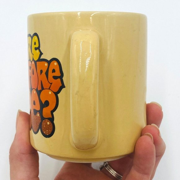 Vintage Is There Life Before Coffee Mug C.M. Paula Co. 1983, PCM63, Made in Kore - Picture 7 of 7